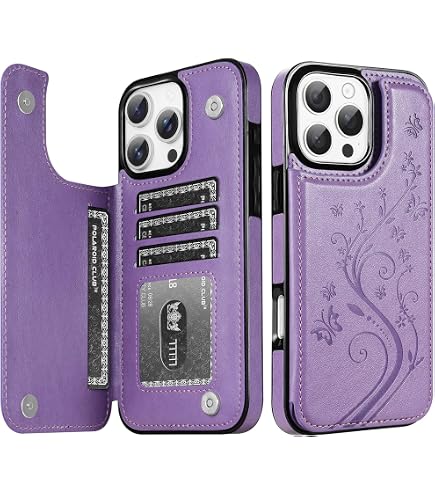 Vaburs Schutzhülle Für IPhone 16 Pro Max - Mandala Flip-Hülle Mit Kartenfächern & Magnet