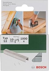 Bosch 53 Type Fine Wire Staples 11.4 x 0.74 x 10 mm 1000 pcs view 2
