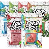 Sour Strips Sour Candy Belts Variety, 3.4 Ounce (Pack of 6), Flavors may Vary