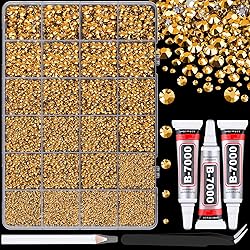 25000Pcs Resin Rhinestones with Tweezers for