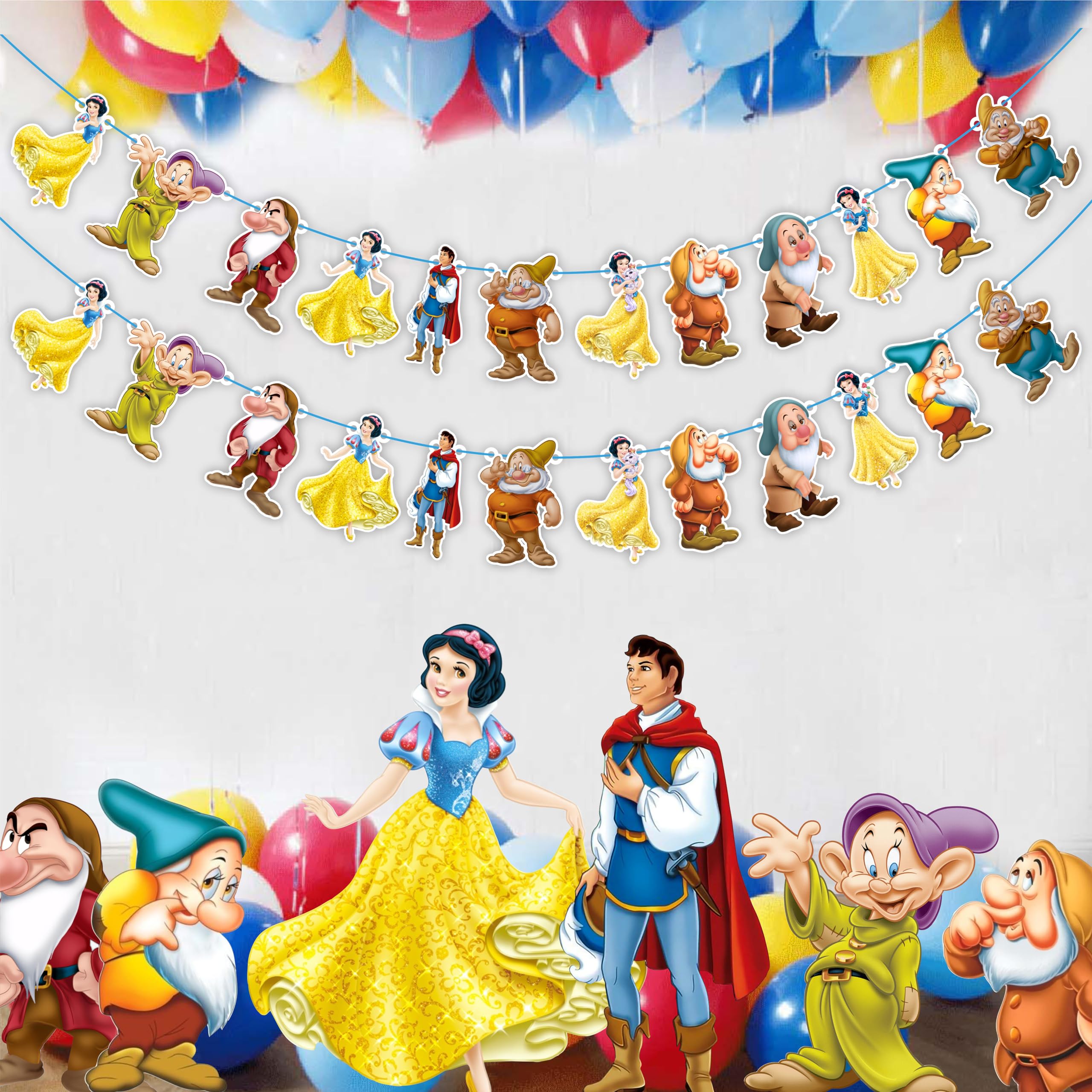 Seyal® Snow White and the Sevn Dwarfs Garland Decoration — image 1