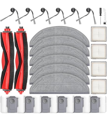 Produktbild von Roborock Ersatz-Wischtücher (10er-Pack) Für Q10 S5, Q10 VF & VF+, Q10V & Q10V+ – Mikrofaser, Waschbar