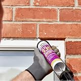 Sika Everbuild Everflex 335 Premium Silicone Sealant White 295ml Low Modulus view 4