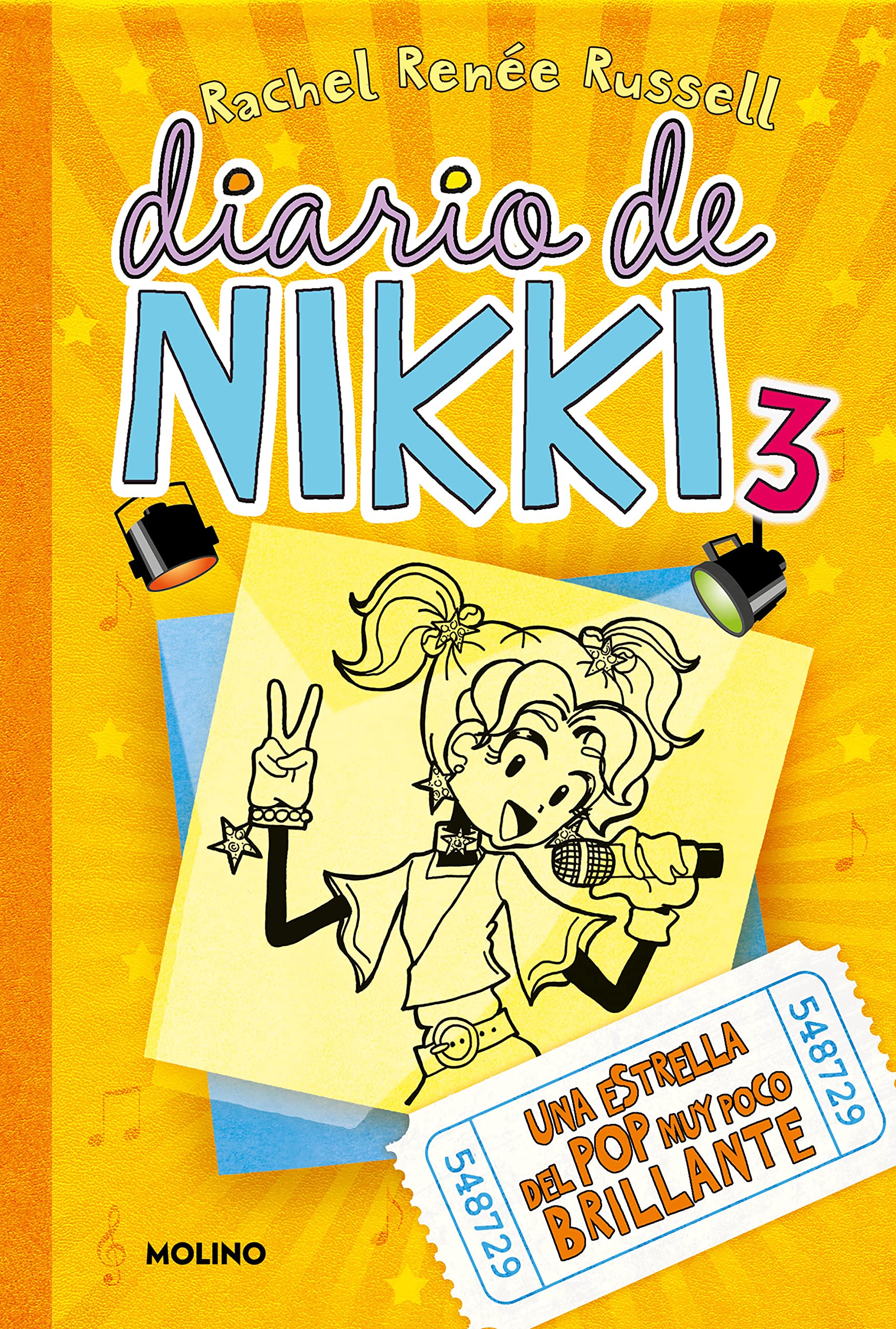 Portada de Diario de Nikki 3 - Una estrella del pop muy poco brillante: Una estrella del pop muy poco brillante (Colección Diario de Nikki)