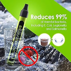 4 Pack Water Filter Straw - Water Purifying Device