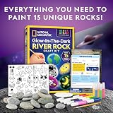 Blue Marble National Geographic Glow Rock Painting Kit for Kids view 6