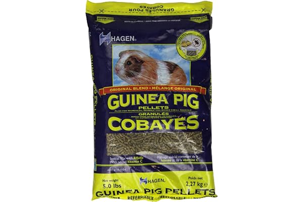 Hagen Guinea Pig Pellets Food, 5-Pound