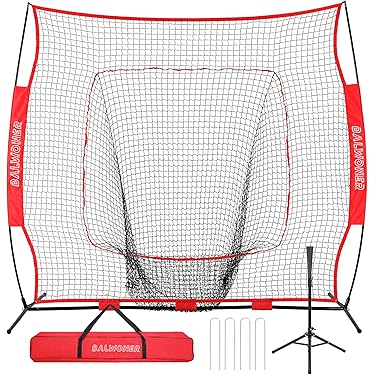 Filet D'entraînement Baseball/softball 10x30 Pieds – YaeKoo – Cage De Battage Robuste