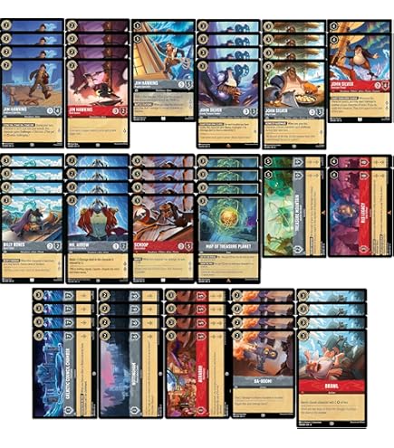 Amazon.com: MTG Decks & More Disney Lorcana Tangled Deck - Rapunzel, Flynn  Rider, Mother Gothel - Custom Built - Very Strong