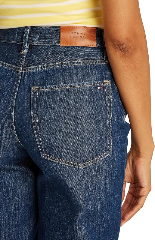 Donna Jeans Tapered Ace Vita Media, Blu (Ace), 28W/30L