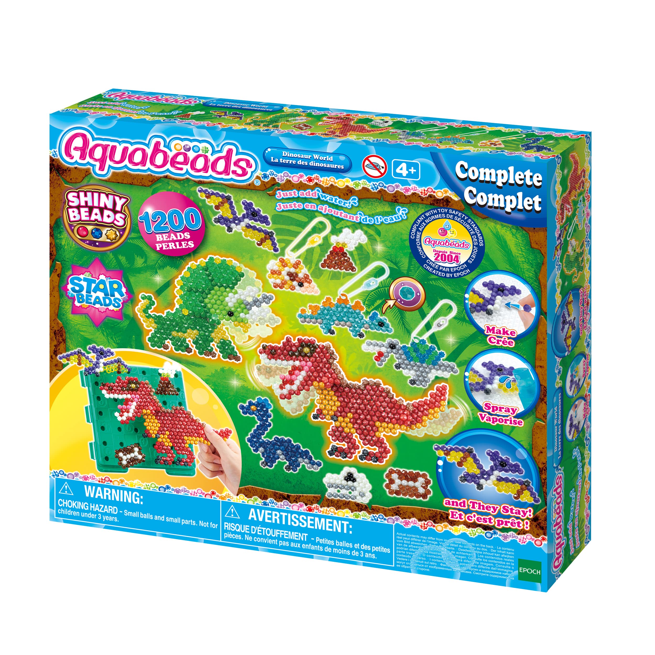 Aquabeads Dinosaur World,Art & craft bead kit 31994