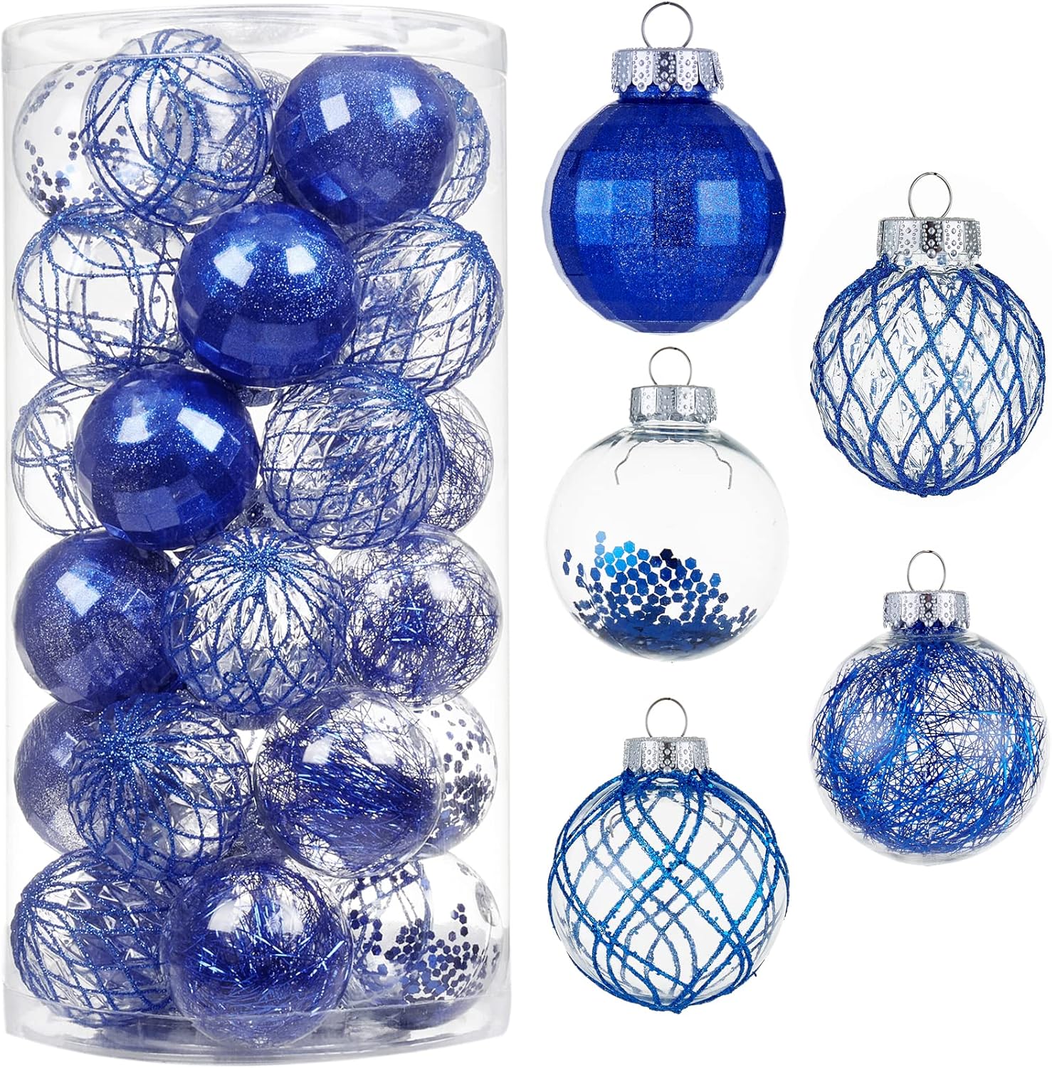 Ornaments - 30ct Christmas Ball Ornaments-60mm/2.36