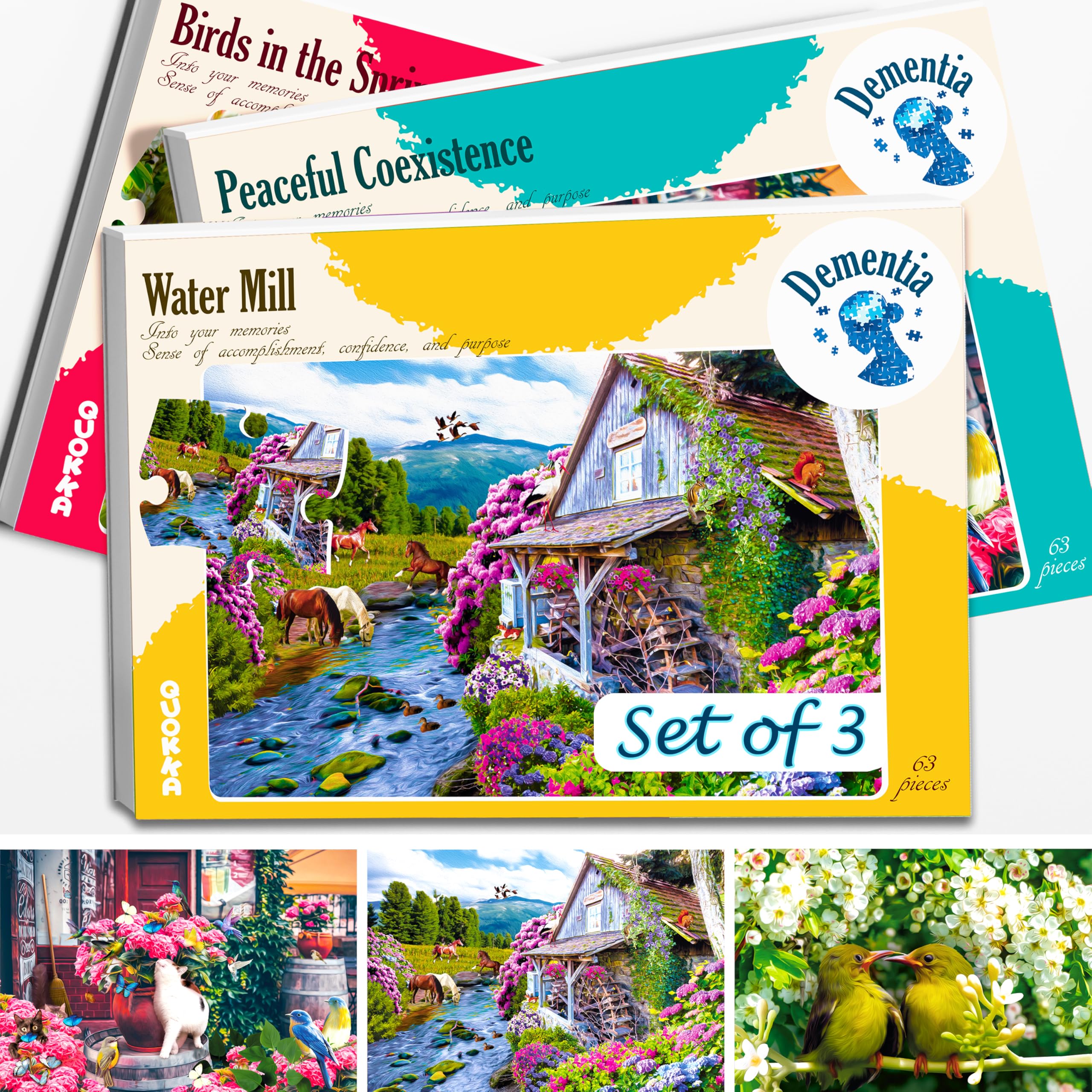 500-Piece Jigsaw Puzzle For Adults - Cute Dog & Garden House Scene, Challenging Fun, 20.5x15 Inches - View #5