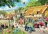 Ravensburger Summer Village 500 Piece Jigsaw Puzzle Large Format view 2