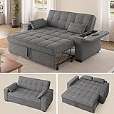 Gizoon Convertible Sofa Bed Futon, Queen Size