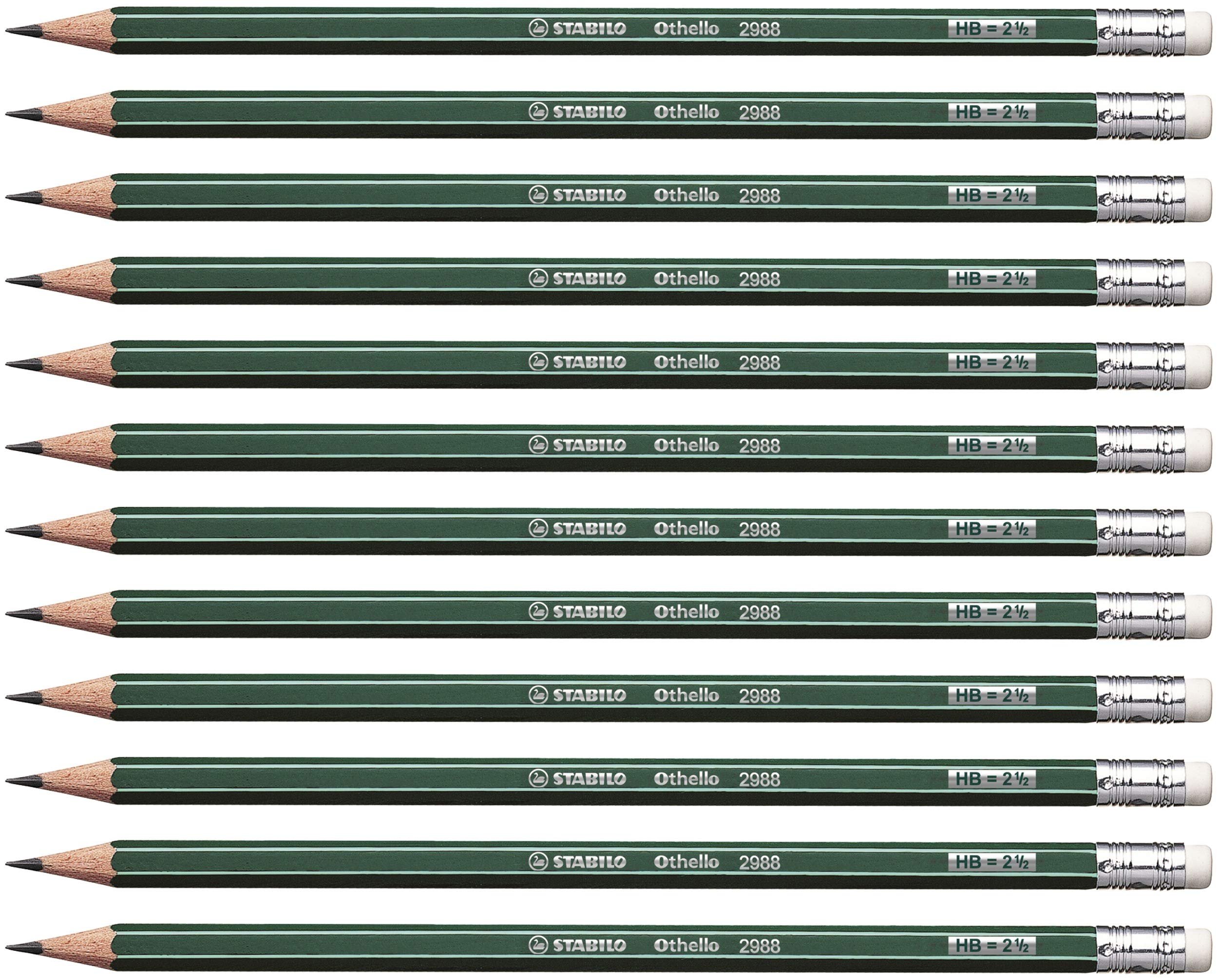 STABILO Graphite Pencil Othello - E/T - Box of 12 - HB