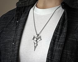Stainless Steel Tidus Zanarkand Abes X Necklace