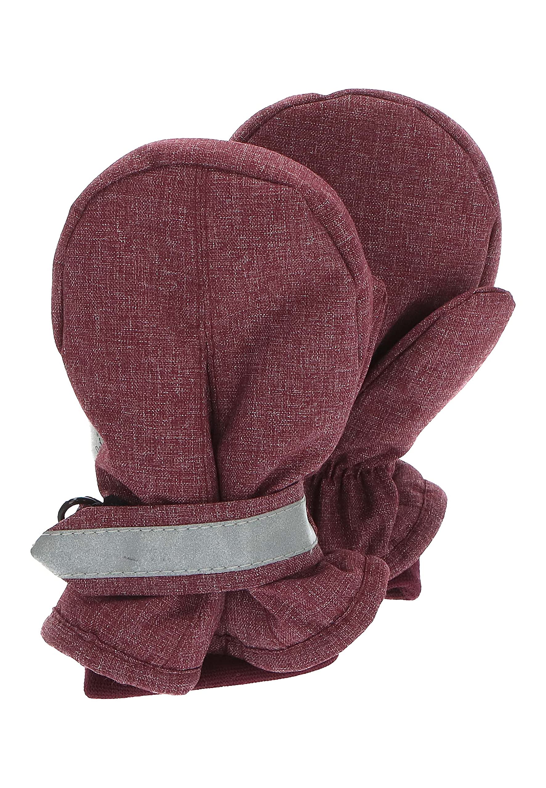 Sterntaler Girl's Baby Girls' Fäustel Gloves, Pink (Magenta Melange 746), 1 Mittens, Pink (Magenta Mel. 746), 1 (Manufacturer Size: 1)