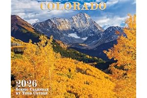 "Colorado" 2026 deluxe wall calendar by Todd Caudle