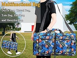 Woogwin Travel Duffel Bag Large Foldable Waterproof