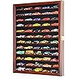 Hot Wheels Matchbox 1/64 Scale Diecast Display Case Cabinet Wall Rack w/UV Protection