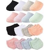 SATINIOR 8 Pairs Toe Topper Socks for Women | Cotton Seamless Half Socks for Women, Liner for Mules, Invisible No Show Design, Breathable Anti-slip Fit Comfort