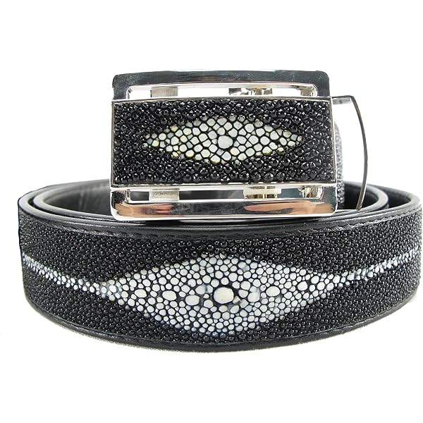 Shagreen Belt Buckle Men main image 2