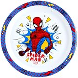 Marvel Spider-Man 3 Piece Kids Tableware Set Plate Bowl Cup Blue view 5