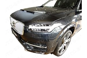 AUTO-BRA AB3-00064 Custom CAR Hood Bra Compatible with Volvo XC90 Since 2015 Front End Nose Mask Bonnet Bra STONEGUARD Protector Tuning