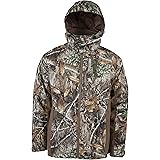 banded feather stretch shell jacket
