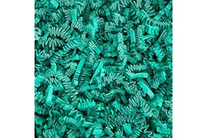 MagicWater Supply - 2 LB - Teal - Crinkle Cut Paper Shred Filler great for Gift Wrapping, Basket Filling, Birthdays, Weddings, Anniversaries