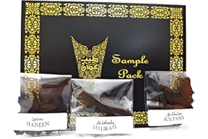 Sample Pack (3 x 2 g), Perfumed Oud Incense, Bakhoor, Oud Muattar.