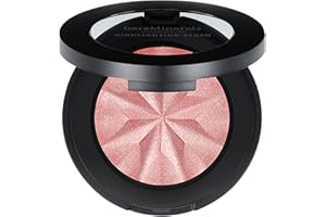 bareMinerals Gen Nude Highlighting Blush, 2-in-1 Blush & Highlighter Hybrid, Silky Blendable Face Makeup, All-Day Wear, Luminous Finish, Talc-Free, Vegan