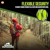 SOL 2 Pack 30cm Bungee Cord with Carabiner Clips Camping Luggage Tarp view 5