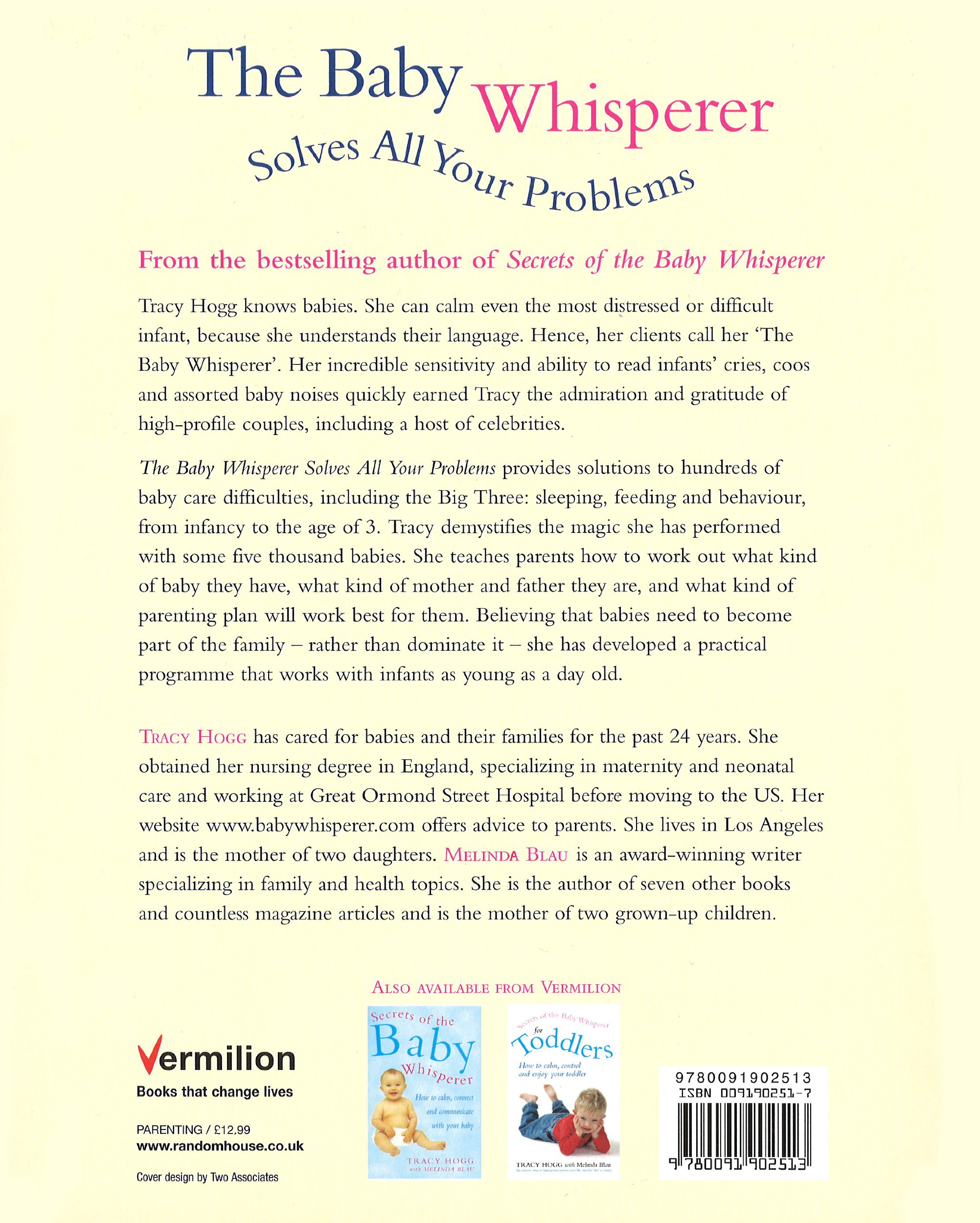 the baby whisperer solves all your problems