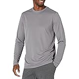 Amazon Essentials Men's Performance Tech Long-Sleeve T-Shirt