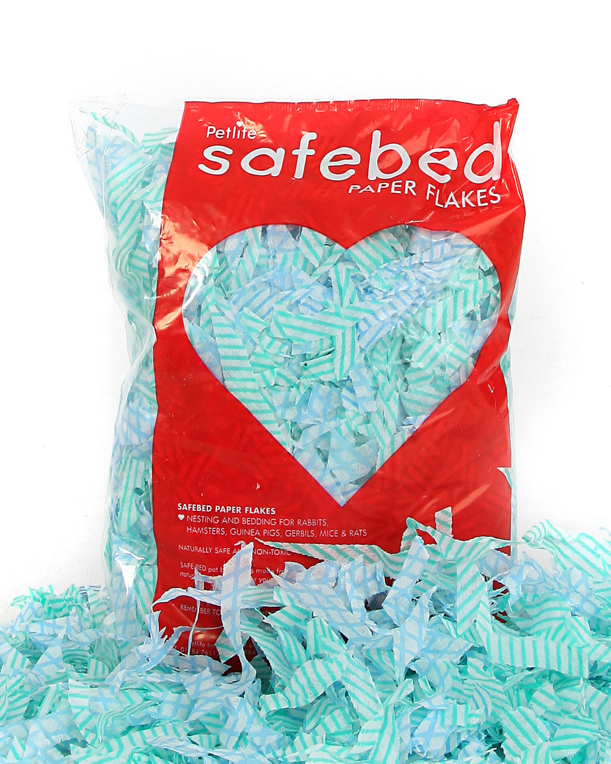 Petlife Safebed Paper Flakes Small Animal Bedding Sachet for Small Pet