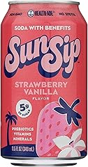 Health Ade, Soda Sunsip Strawberry Vanilla, 11.5 Fl Oz