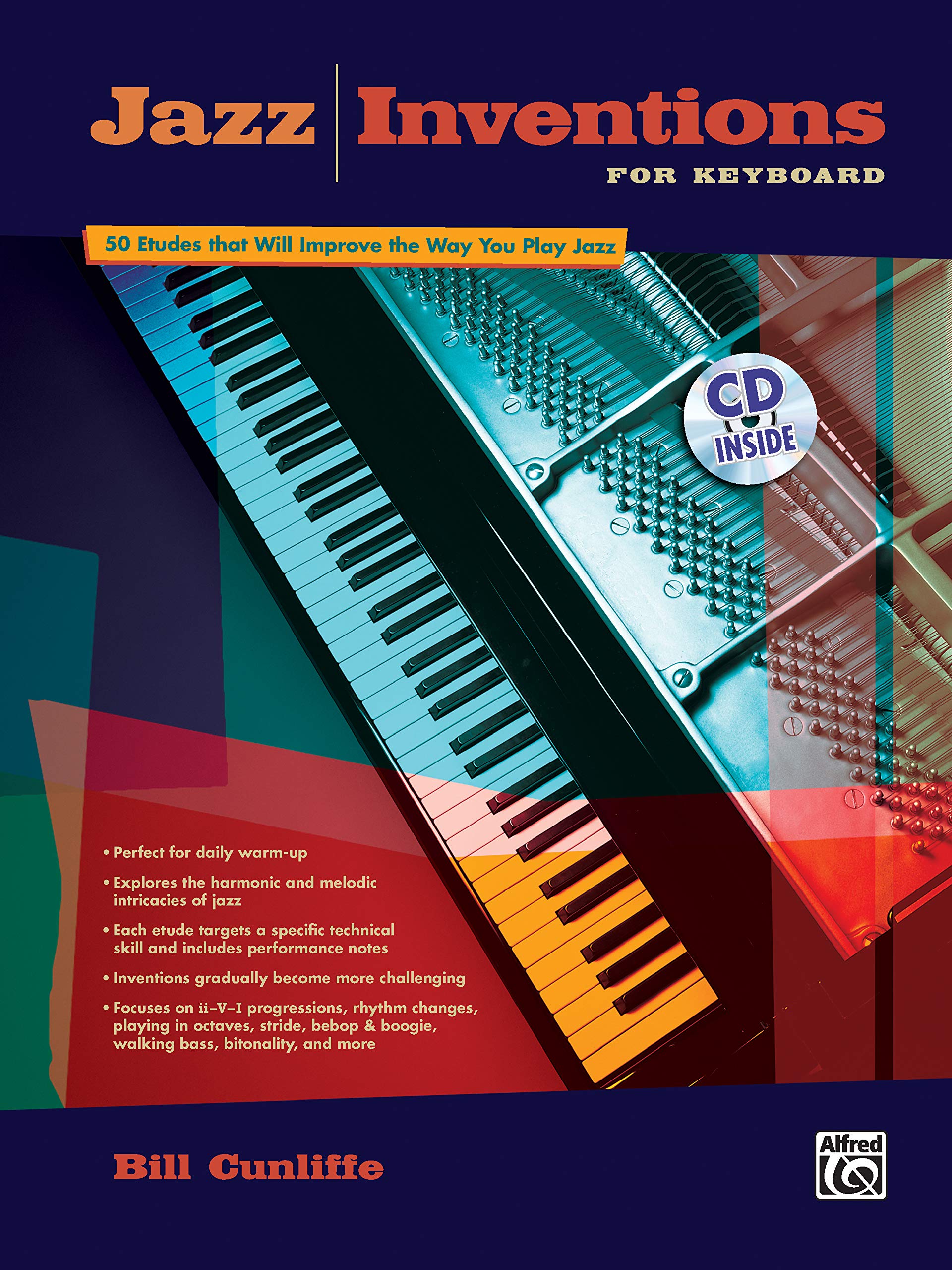 Jazz Inventions for Keyboard (Book & CD): 50 Etudes That Will Improve the Way You Play Jazz