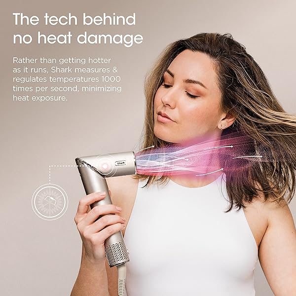 SHARK HD435 FLEXSTYLE AIR STYLING & DRYING SYSTEM, POWERFUL HAIR BLOW DRYER & MULTI-STYLER WITH AUTO-WRAP CURLERS, CURL-DEFINING DIFFUSER, OVAL BRUSH, & CONCENTRATOR ATTACHMENT, STONE
