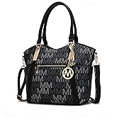 MKF Collection Tote Bag for Women Vegan Leather Shoulder Bag – Top-Handle Purse, Ladies Handbag by Mia K