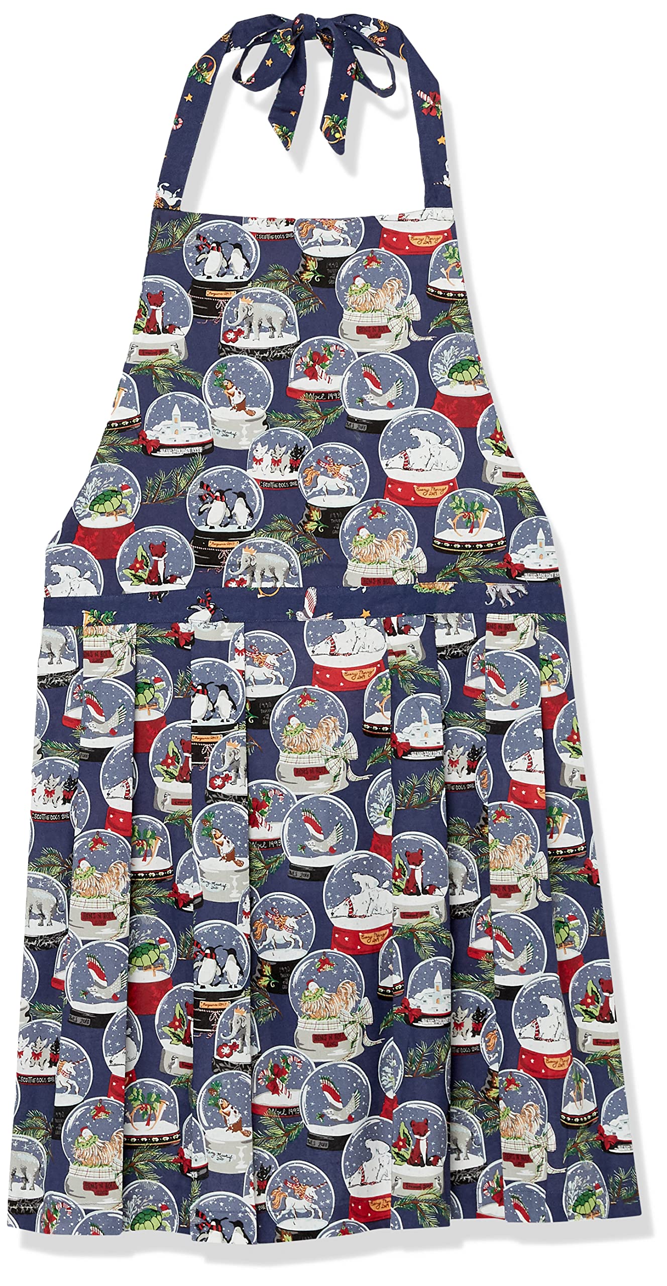 Vera Bradley Women's Lightweight Cotton Apron, Snow
