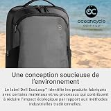 Dell EcoLoop Pro Backpack 17 Inch Padded Back Luggage Pass Through Black view 9