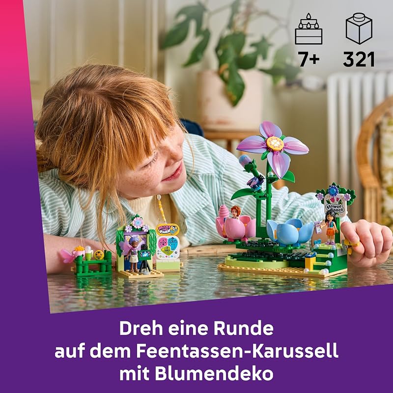 Friends Feentassen-Karussell mit Blumendeko 42702