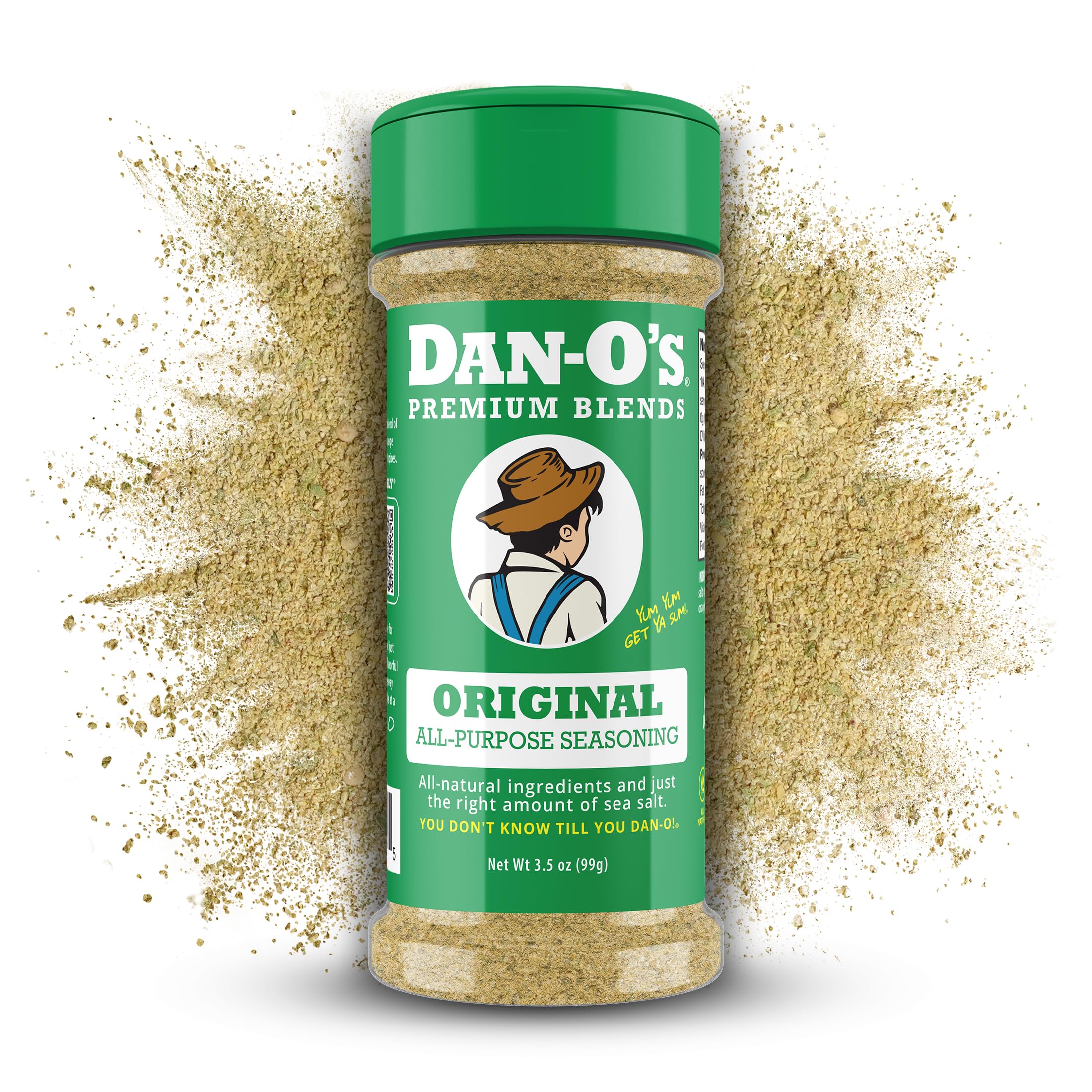 Dan-O's Original All Purpose Seasoning Sugar Free Zero Calorie 3.5 oz Bottle