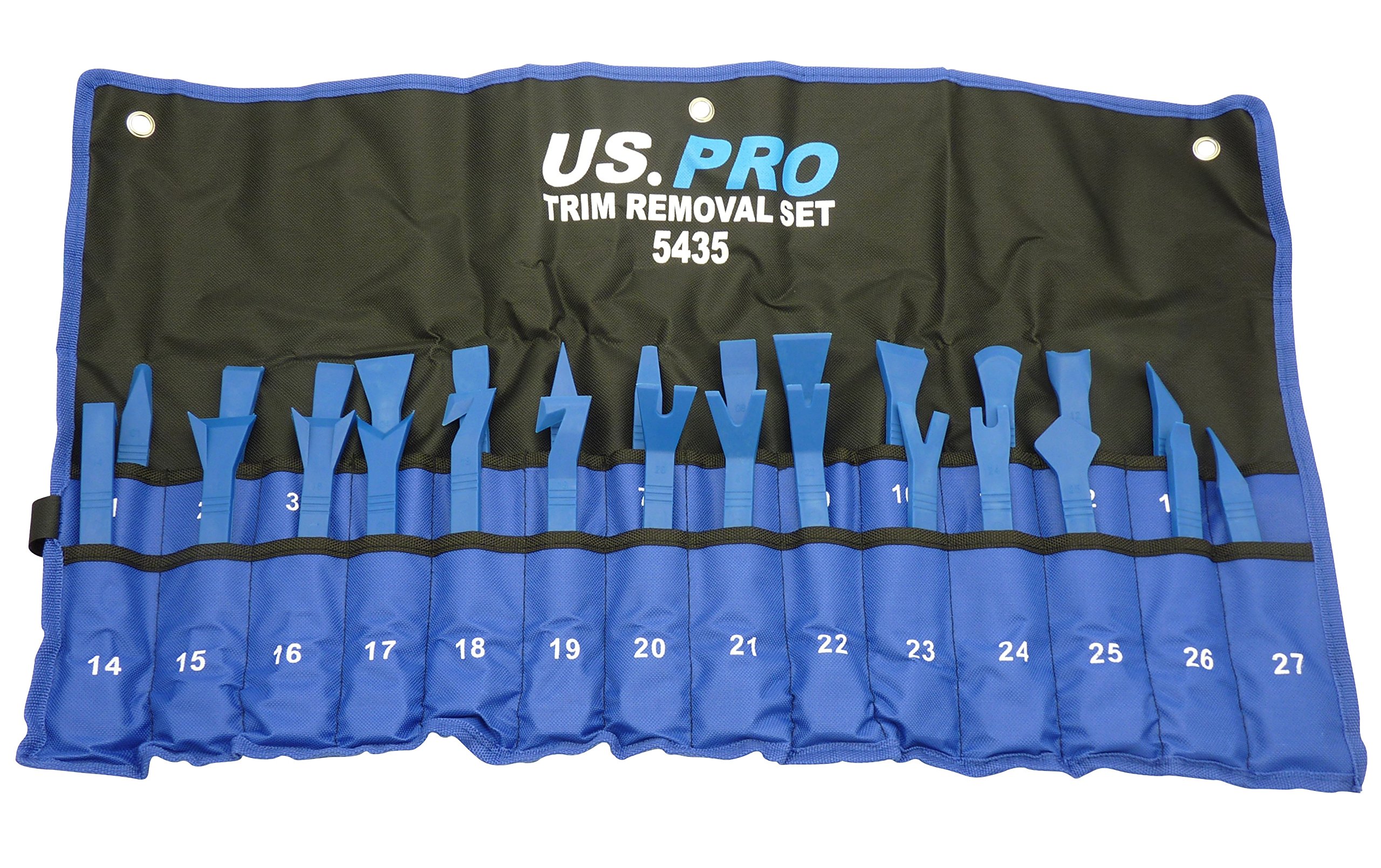 US PRO 27pc Plastic Trim Removal Set Tools, Scrapers, Nylon B5435