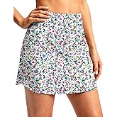 G Gradual Skorts for Woman 16"/18" Golf Skirt Stretchy High Waisted Built-in Shorts Inner Pockets for Tennis Summer Casual