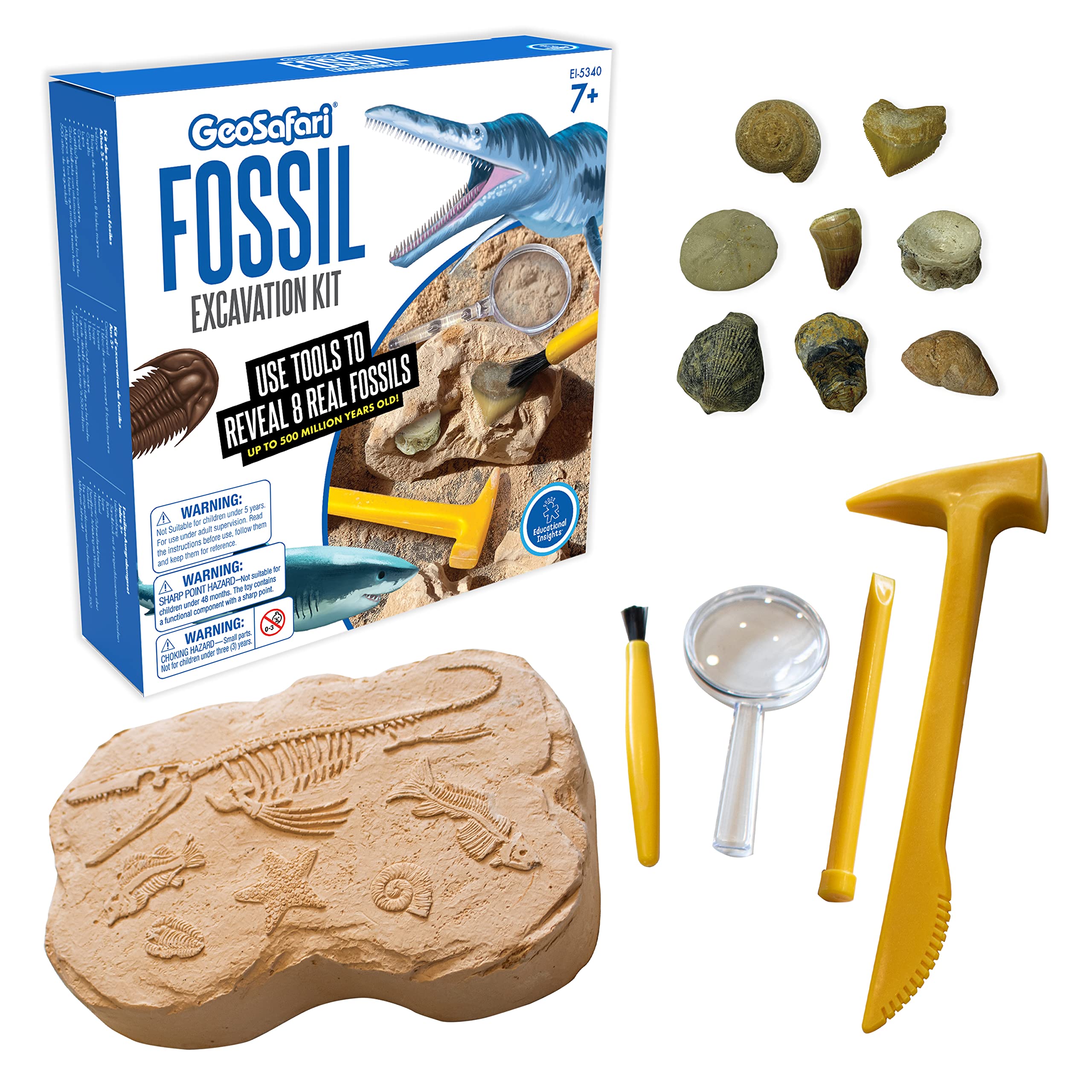 Learning Resources GeoSafari Fossil Excavation Kit