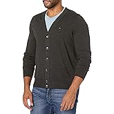 Tommy Hilfiger Mens Adaptive Cardigan Sweater with Magnetic Buttons