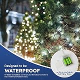 Desiretech 50 LED Battery Powered Christmas Fairy Lights 5M Copper Wire view 6